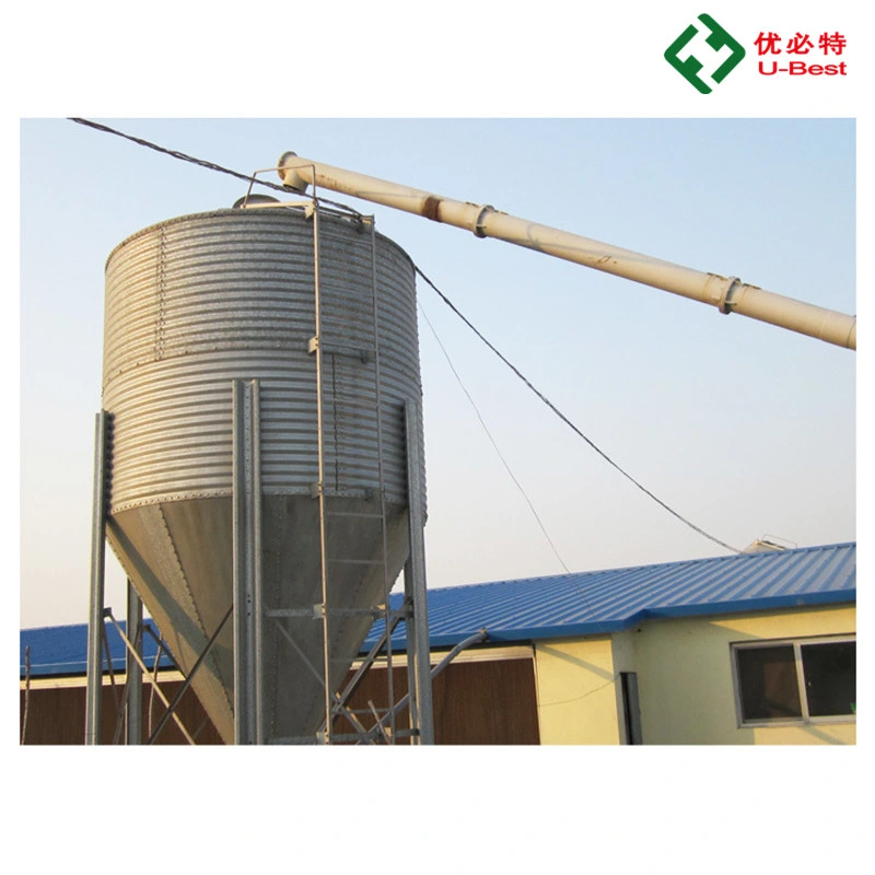 Hot Galvanizing Chicken Coop Equipment of Silo