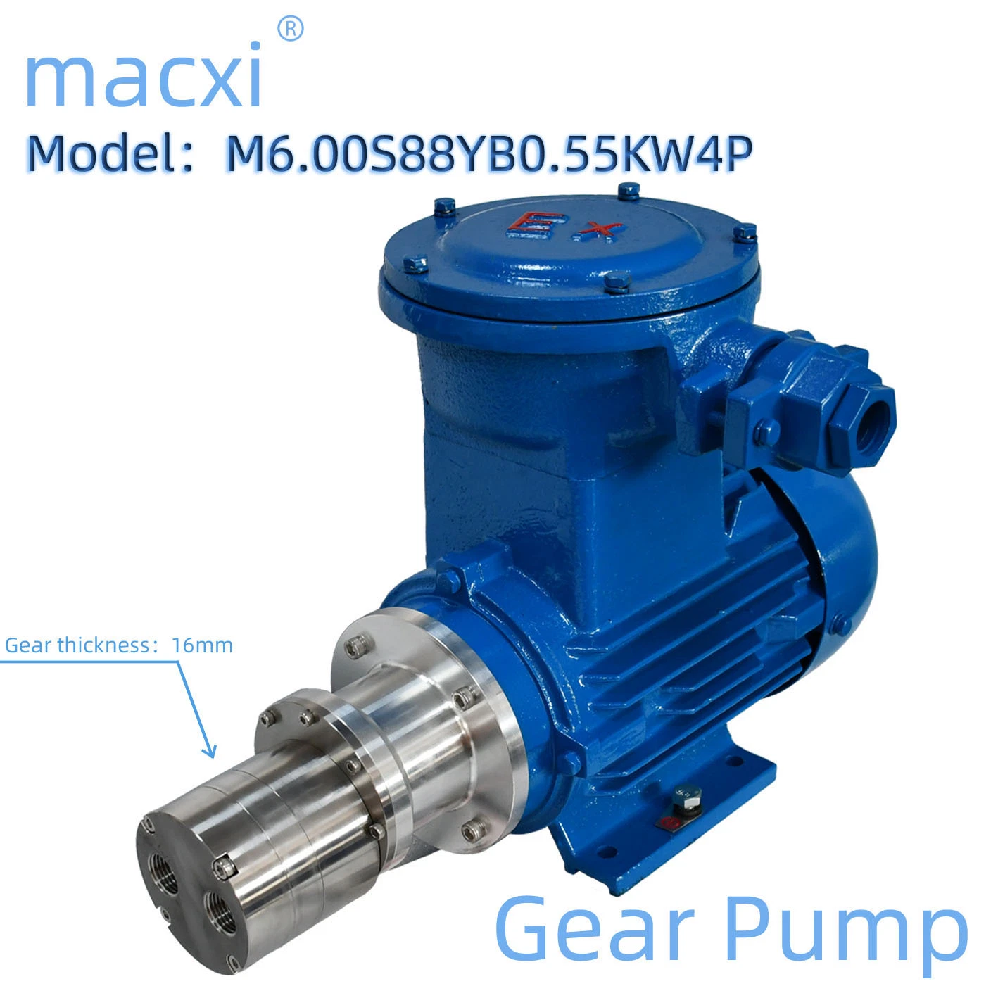 Explosion Proof Miniature Magnetically Coupled Drive Micro AC Fuel Pumps