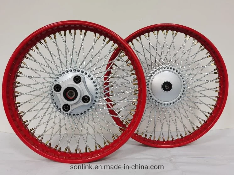 Motorcycle /Motorcycle Cg125 150 Motorcycle Front Wheel Spoke Rim Drum Brake 1.4*18 Inch