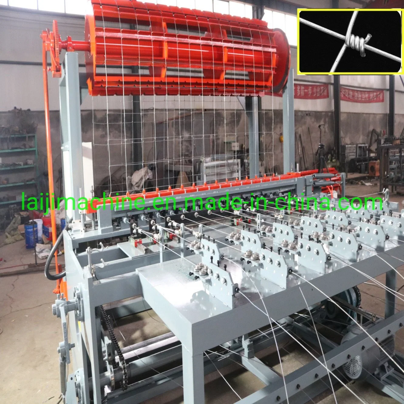 Fully Automatic Grassland Fence Wire Mesh Knitting Machine Stainless Steel Wire Welding Equipment Supplier for Animal Fence Farm/Garden Fence