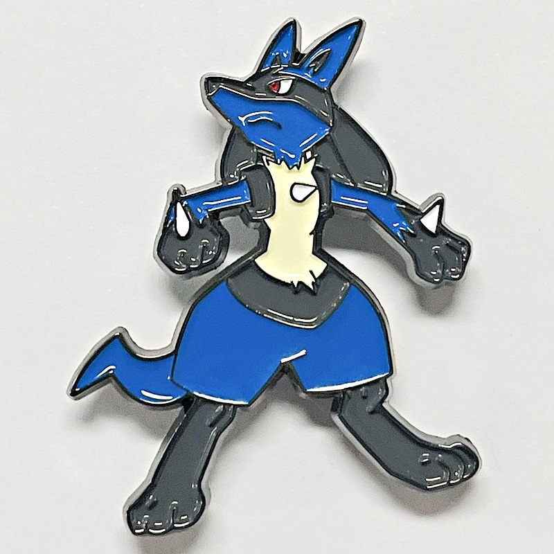 Customized Pokemon Series Video Game China Wholesale/Supplier Customized High quality/High cost performance  Enamel Cute Lapel Pins Badge