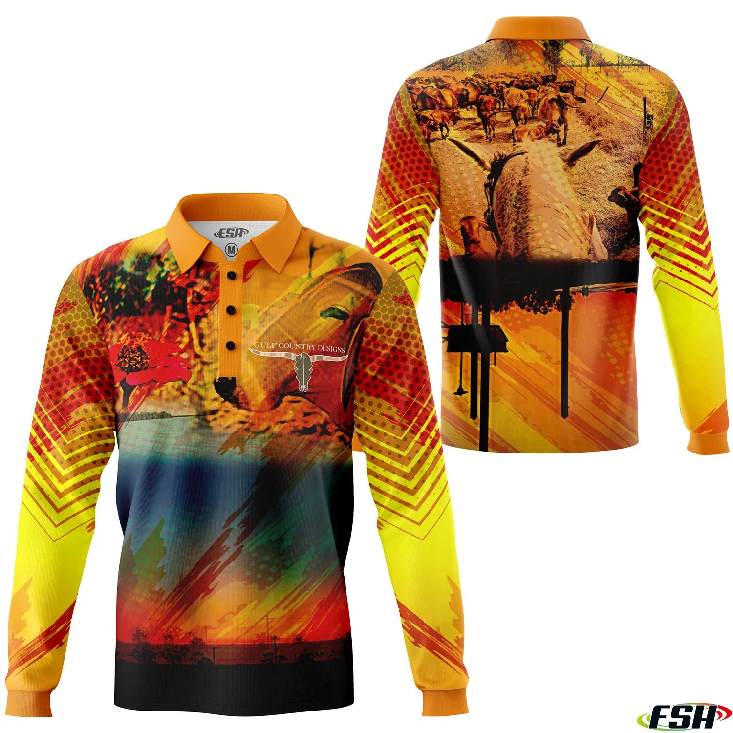 2022 Neues Design Hohe Qualität Custom Made Full Sublimation Print Polokragen UV-Schutz Angeln Poloshirt mit atmungsaktiven schnell Trockenes Gewebe