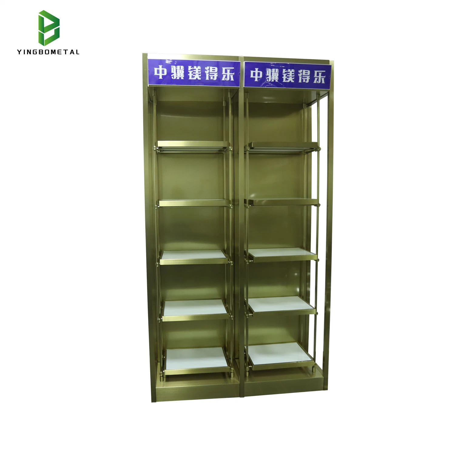 Customized Modern Commercial Luxury Wine Thermostat Bar Family Stainless Steel Display Cabinet