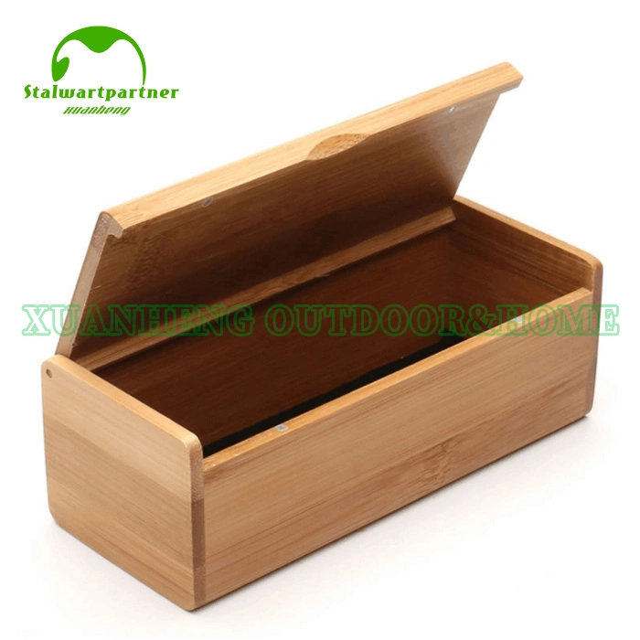 Bamboo Wood Jewelry Treasure Bracelet Box