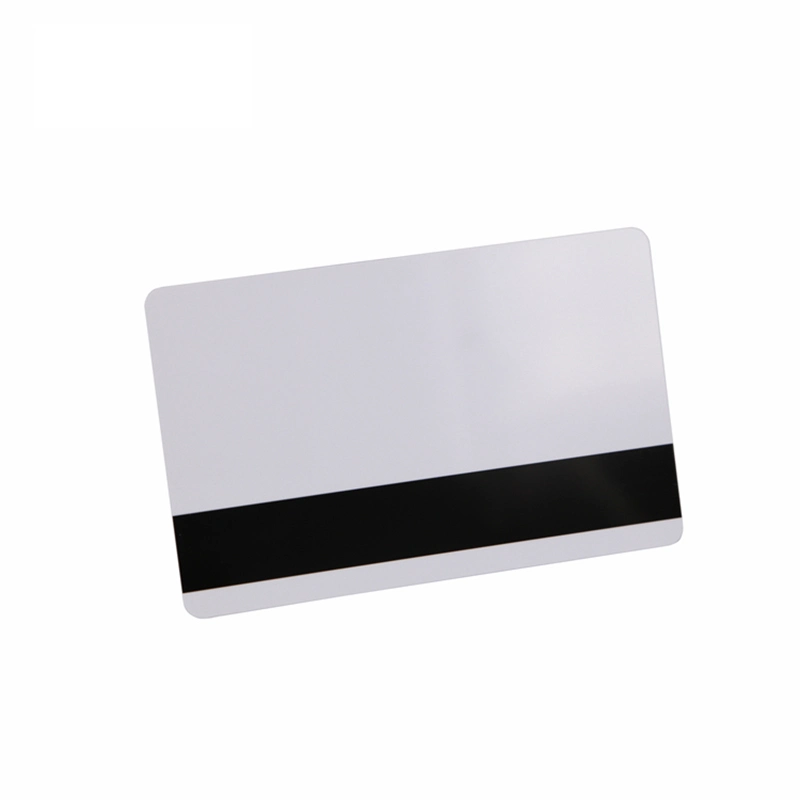 عينات مجانية بطاقة PVC من RFID مخططة محلية مغنطيسية مع رصيد حجم البطاقة
