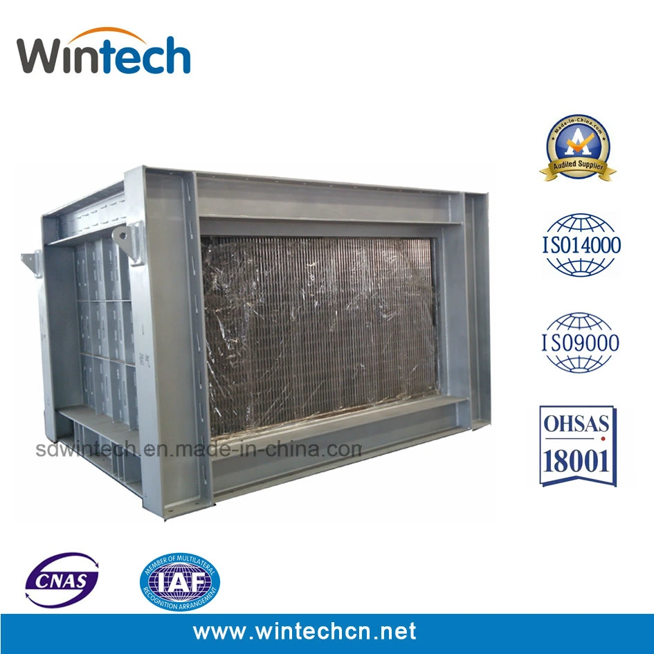 Air to Gas Corrosion Resistant All Welded Plate Type Air Preheater for Steelworks Exhaust Heat Recovery System