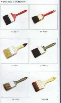 Cheap & Hot Selling Polyester/Nylon Bristle Paint Brush