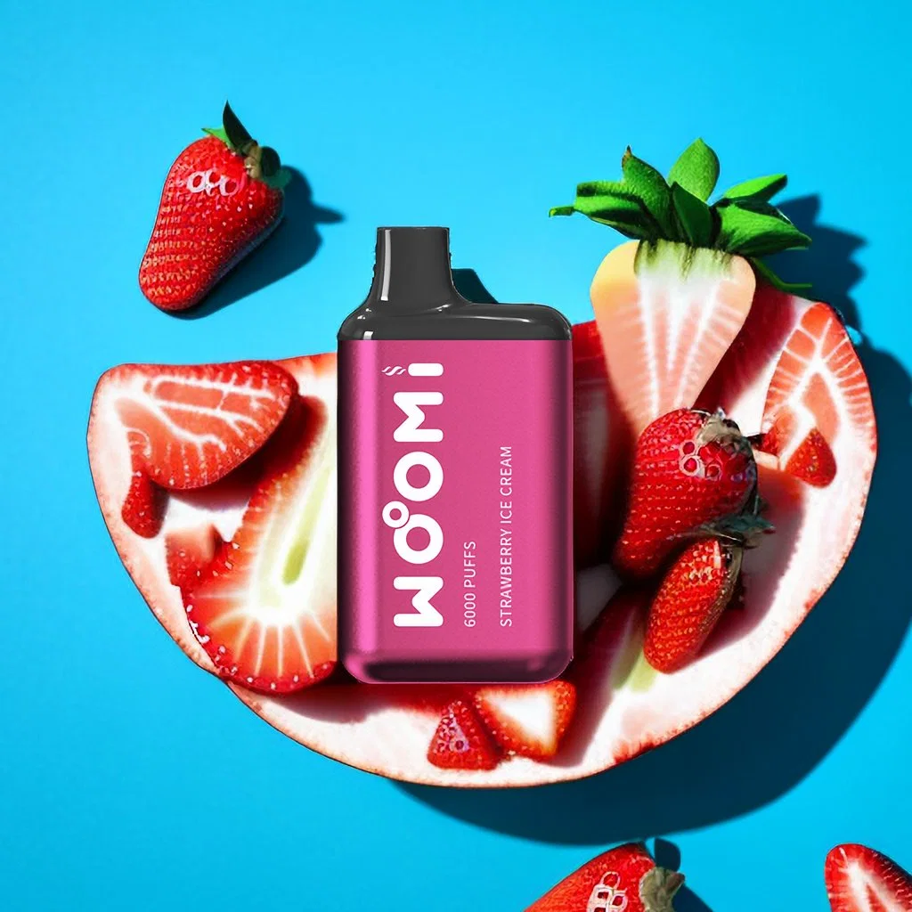 Одноразовые перьевые ODM 6000-перки Woomi Vape Pen 5% Никотин Multi Fruit Flavour перезаряжаемый оптовой карандаш