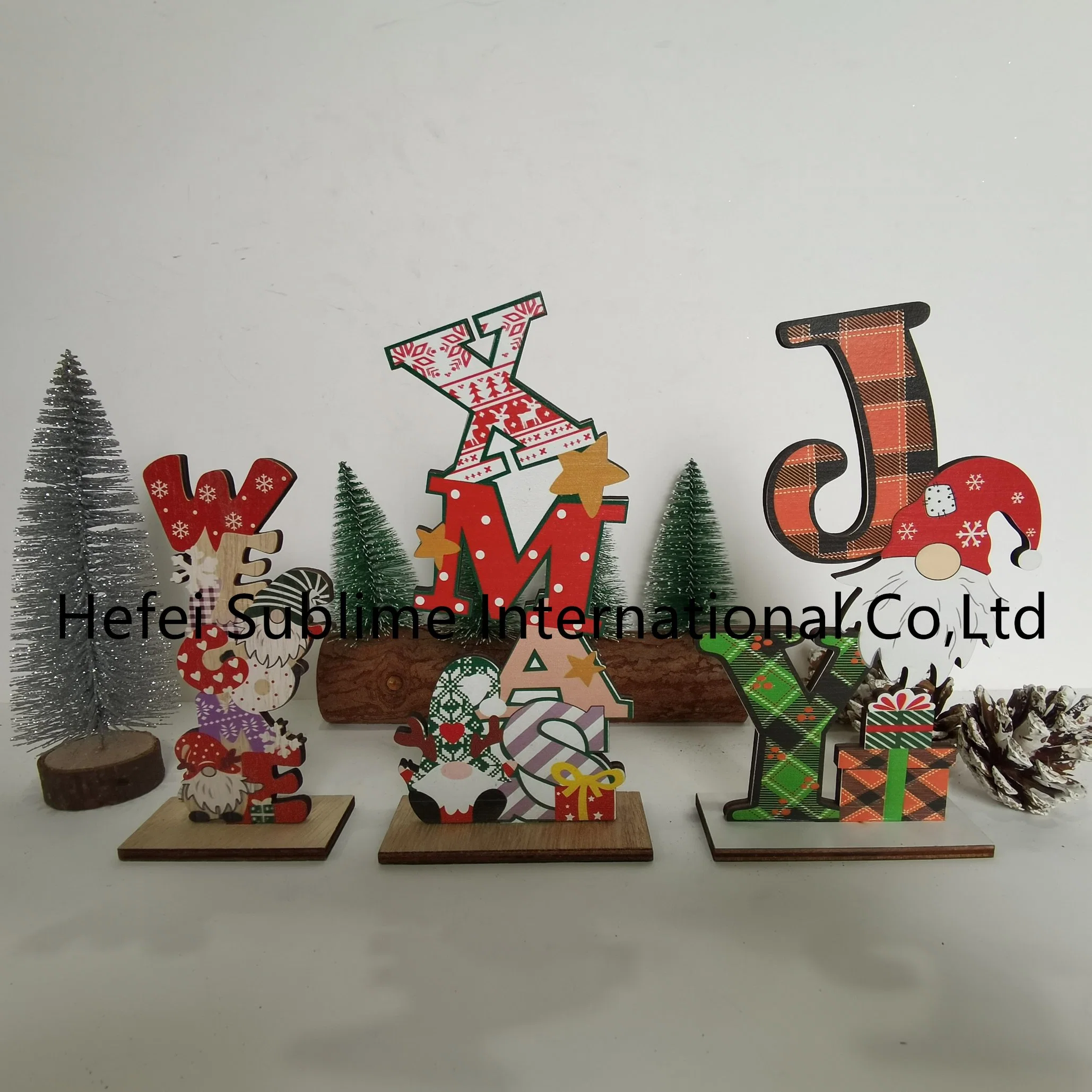 Christmas Decoration Laser Cut Ornament Art Craft Wooden