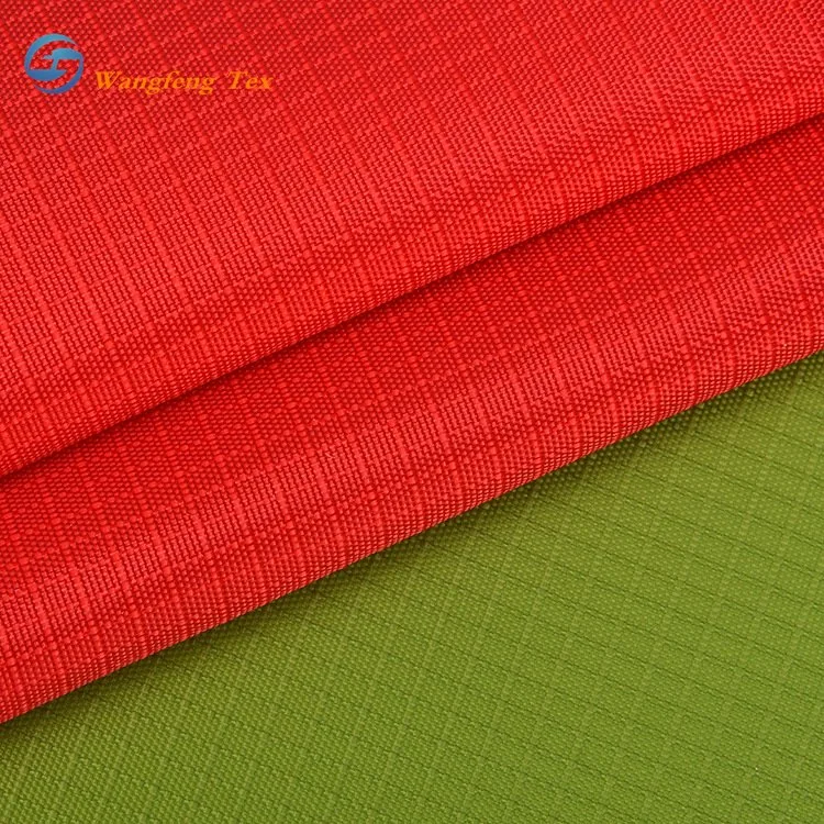 100% Polyester 300D kationische Oxford mit PVC-Tasche Stoff beschichtet