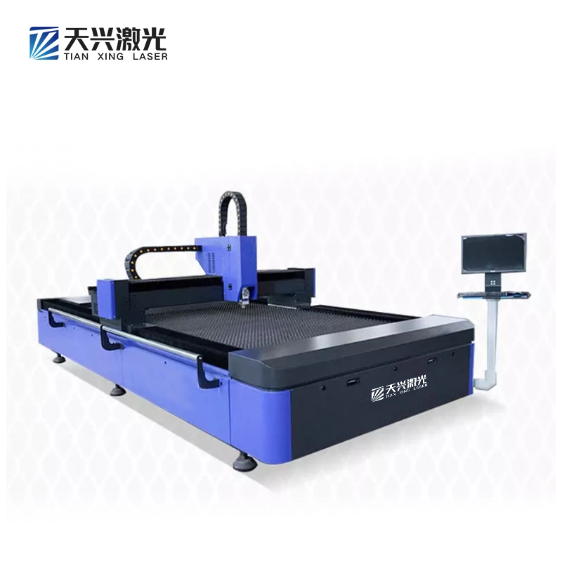 La Chine Wholesale 1000W/2000W 6090 de la faucheuse pour laser à fibre CNC Feuille en aluminium fer Machine de découpe laser
