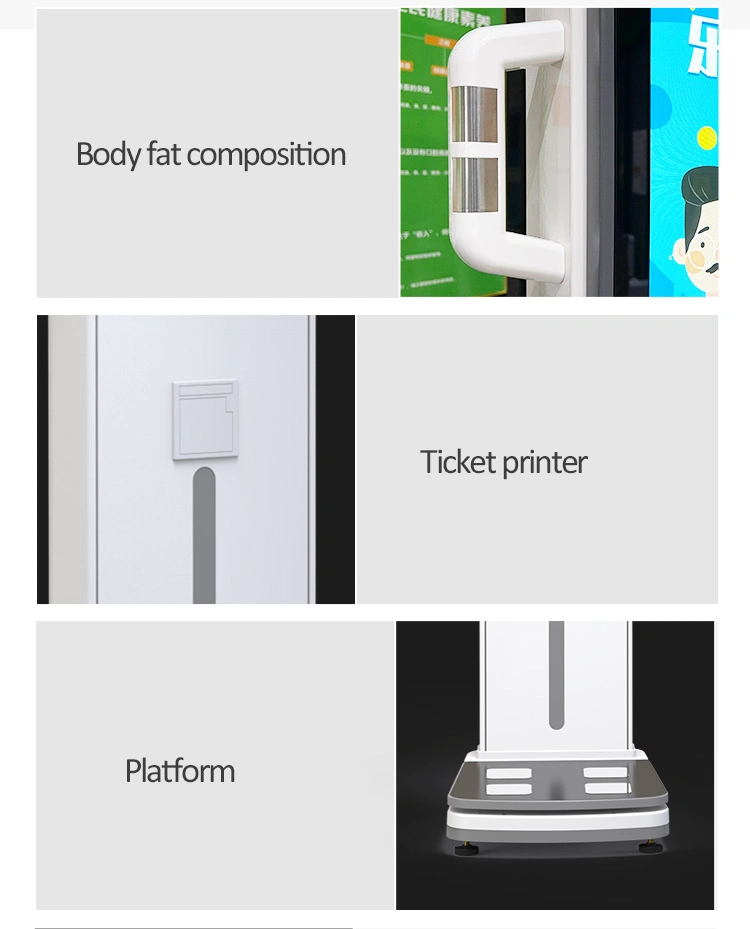 Digital Analyzer BMI Body Fat Scale with 24 Inch Touch Screen