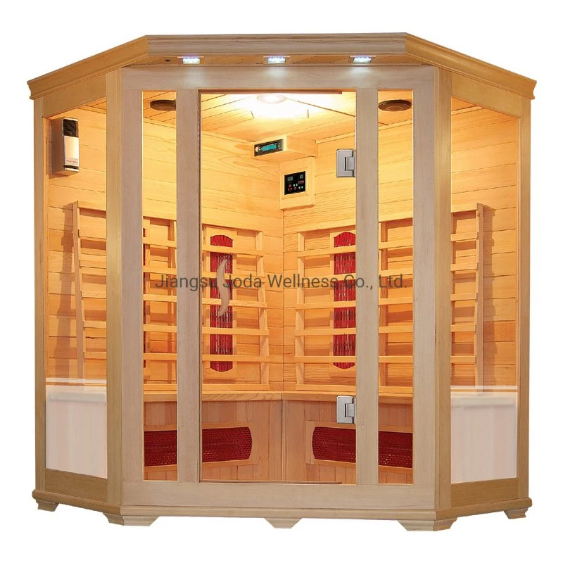 2 Person Far Infrared Dry Steam Sauna for SPA and Wellness Center