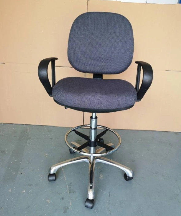 Ln-1548561af Antistatic Gray Adjustable ESD Fabric Chair