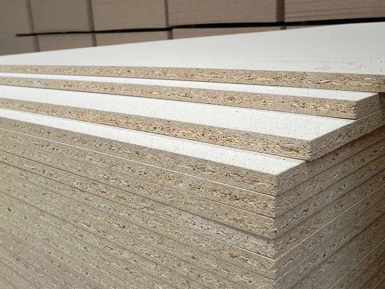 1220X2440X18mm Melamine Laminated Particle Board Chipboard for Furniture