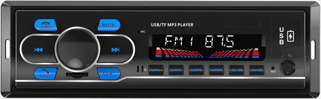 High quality/High cost performance  LCD Car MP3 Player Car Audio with Bluetooth USB 7388IC