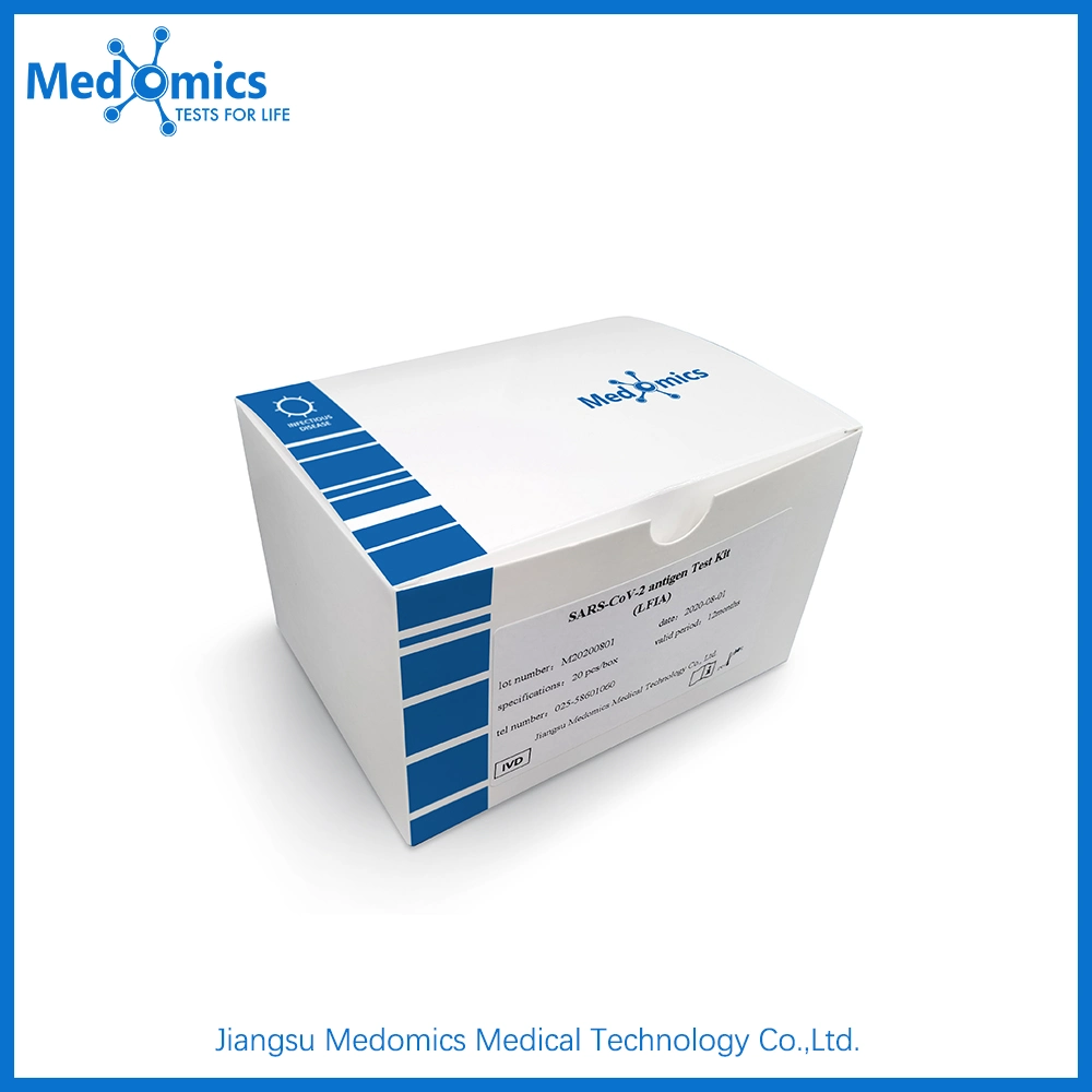 Medomics rapide Kit de test de diagnostic médical de l'antigène pour C-O-R-O-N-d'une maladie virale