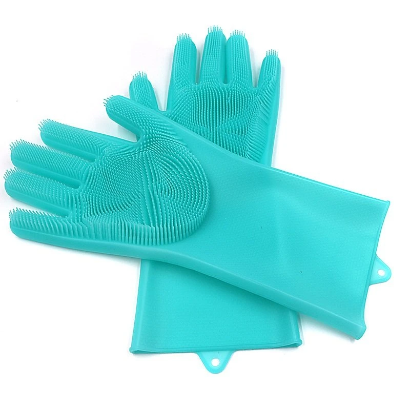 Clean Dish Wash Car Gloves Wash Gauntlet Hand Safety Mitt for The Kitchen Muff Household Dish Washing Gloves