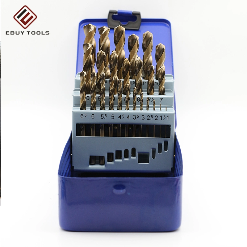 12.5mm Power Tool Accessory DIN338 Jobber Length Twist Metal M35 HSS Cobalt Drill Bit for Stainless Steel Metal