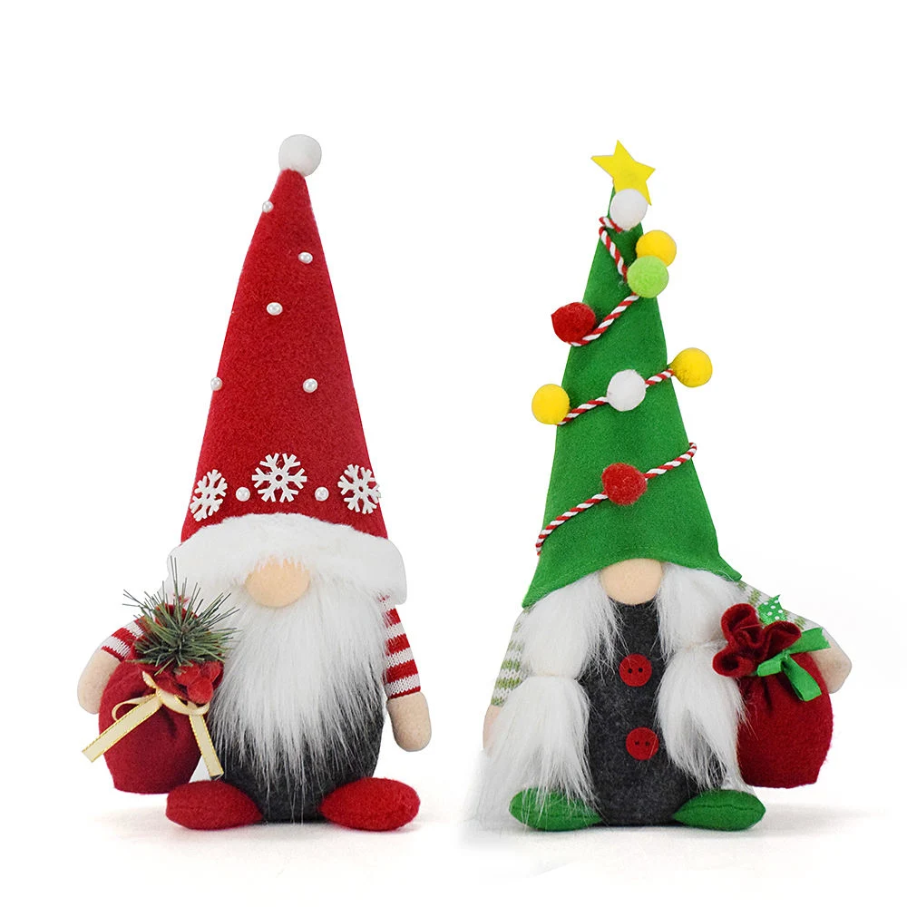 Weihnachtsgeschenke Figurine Crafts Weihnachten Plüsch Gonk Schwedische Gnome Dekor