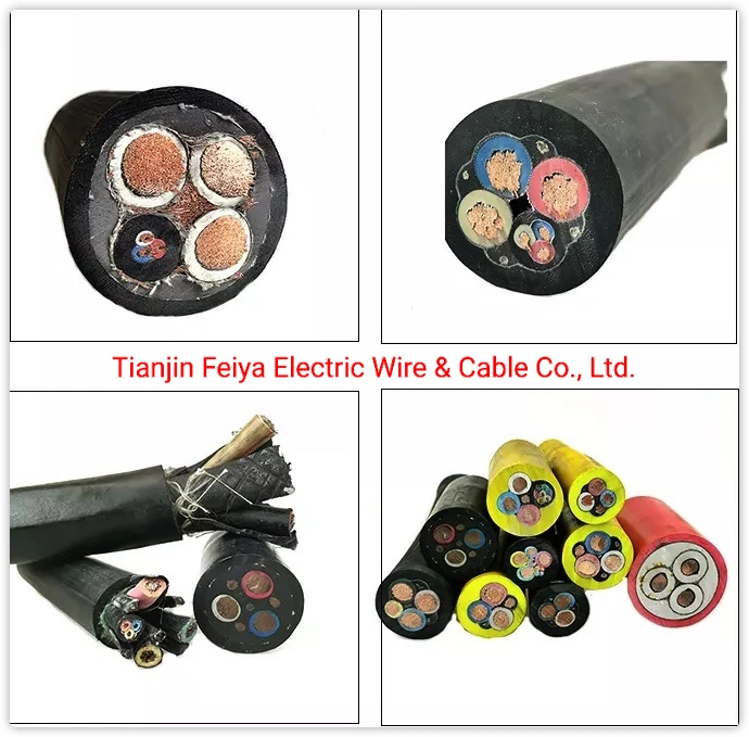 1.1/1.1kv AS/NZS 1802: 2000 Trailing Cable T-Cu/R-Ep-90/HD-85-Pcp Reeling & Trailing Cables Type 241.1