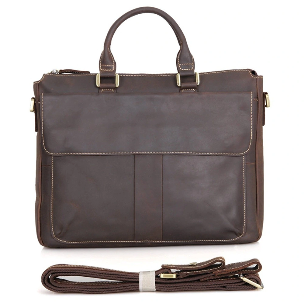 OEM Top Quality Design Leather Laptop Bag