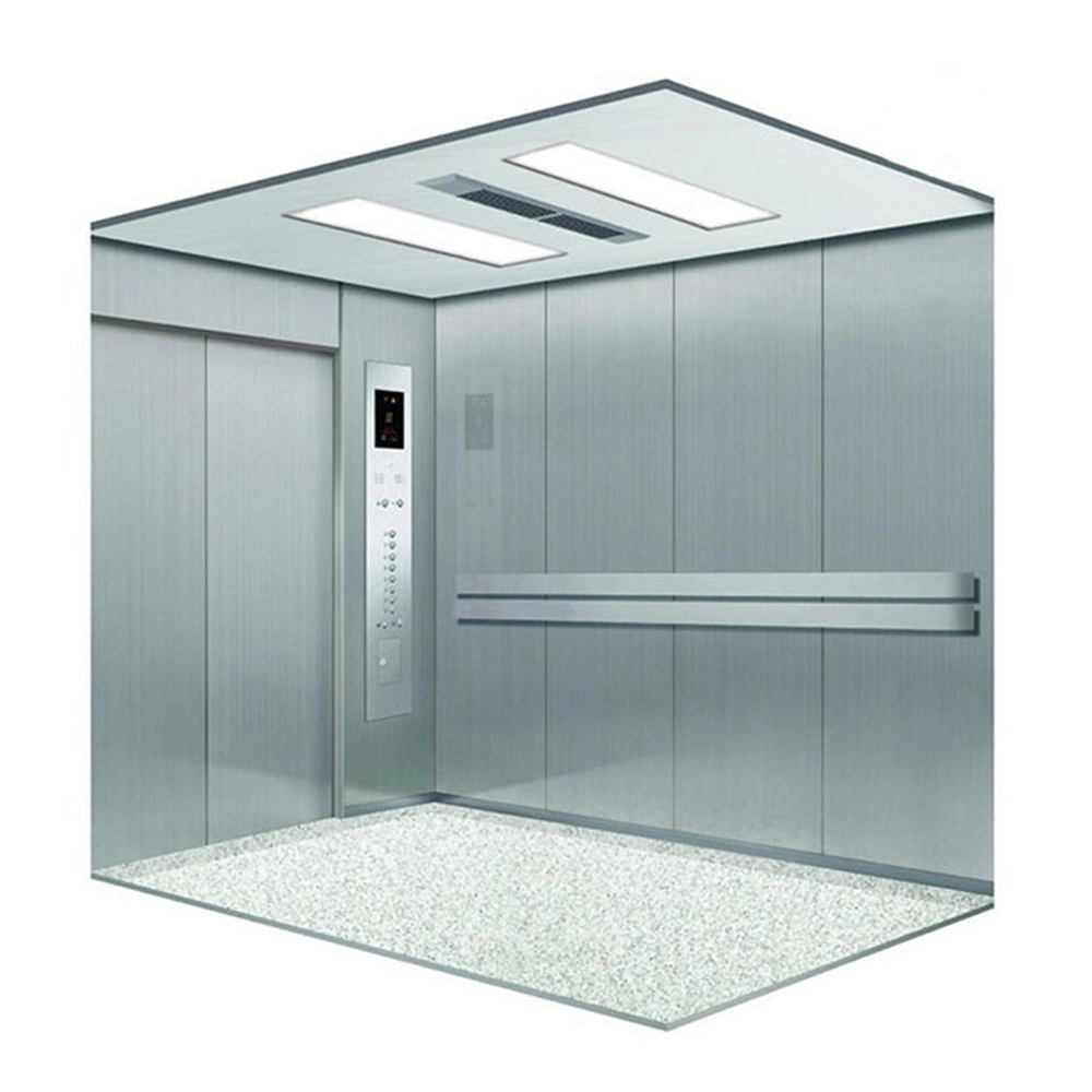 Automatic Opening 0.25m/S Speed Large Space Freight Elevator