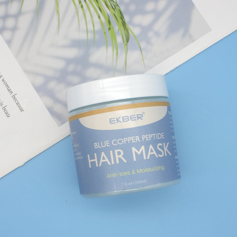 New Arrival Ekber Treatment Cream 100% Organic Hair Mask for Treatment Dry or Damaged Hair Blue Copper Peptide Hair Mask