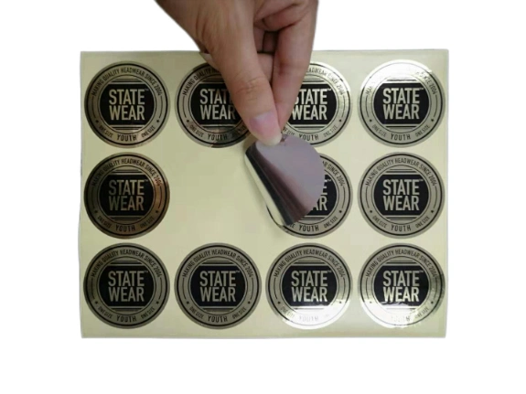 Custom Waterproof Self-Adhesive Sticker Label with Full Color Pattern