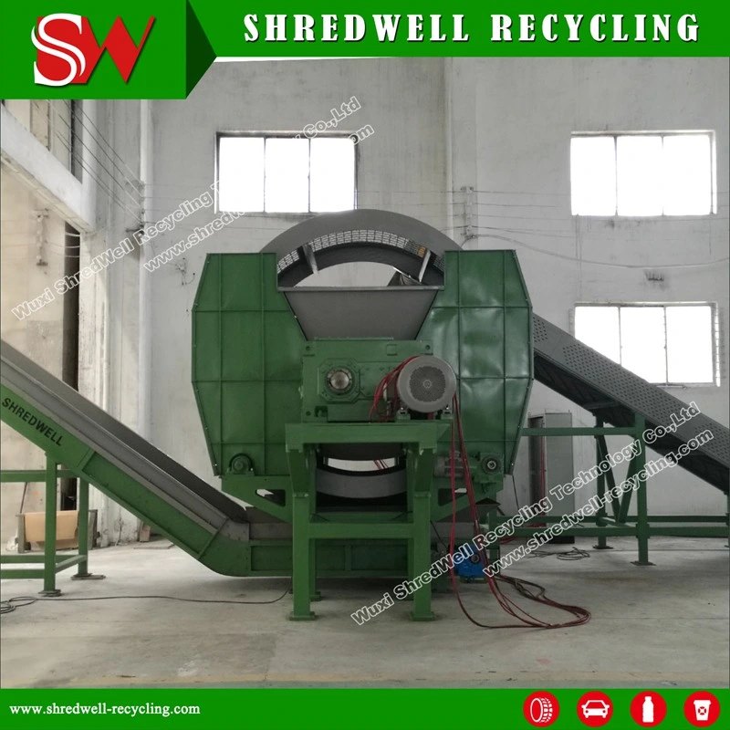 Car Tyre Shred Equipment to Recycle Waste/Scrap Tires Into Rubber Chips