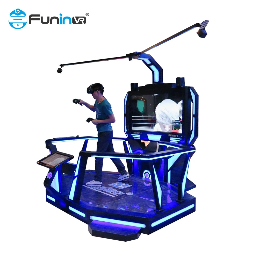 El equipo de entretenimiento 9D Vr Arcade juego de boxeo máquina con el rastreador de VR de mano en venta