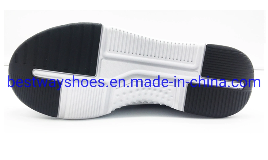 Sport Style Leather Oxford Fabric Rubber Sole Casual Shoes