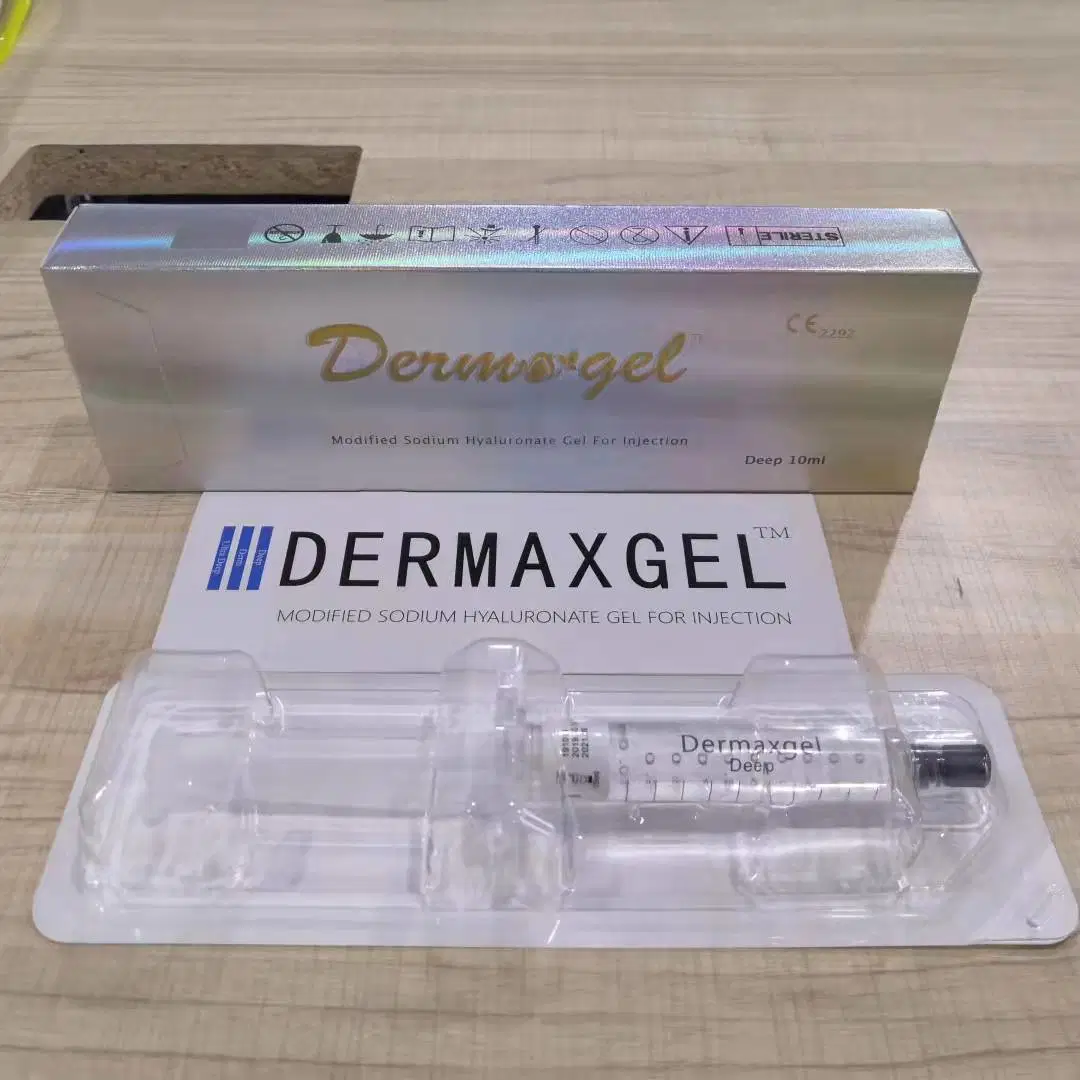 Ácido hialurónico com ligações cruzadas CE Dermaxgel de enchimento profundo de 1 ml anti Enruga