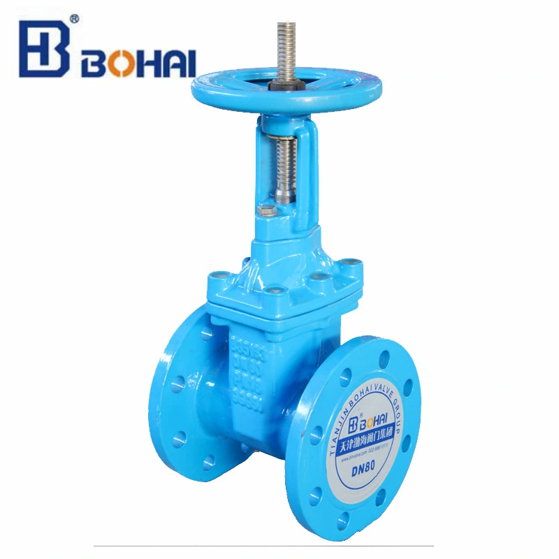 4 Inch Cast Steel Non Rising Resilient Soft Seat Flanged Gate Valve