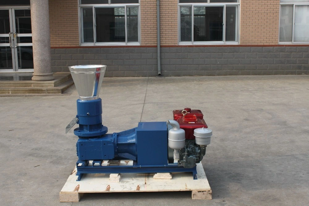 Roller Moving Flat Die Sawdust Pellet Machine with Ce