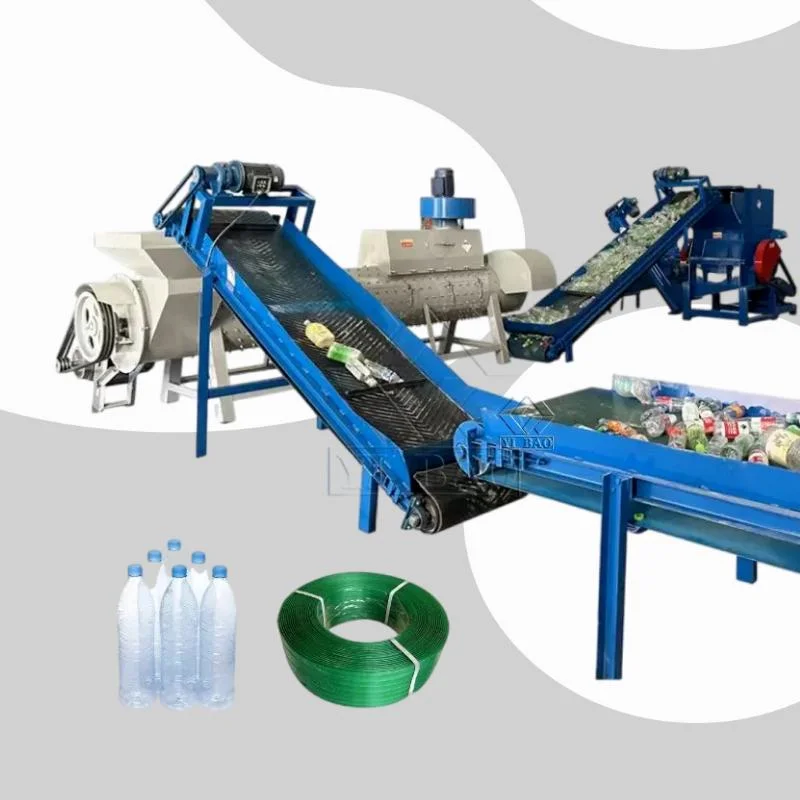 Waste PP PE Film Crushing Washing Machine Plastic Recycling Production Line