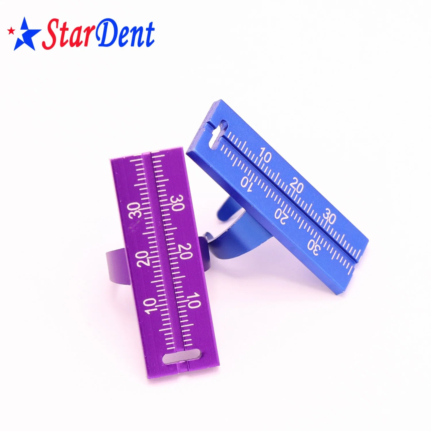 Dental Endo Ruler Measure Ring Dental Root Canal Measuring Instrument