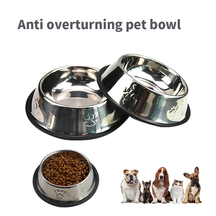 Wholesale/Supplier Pet Bowl Stainless Steel Dog Bowl