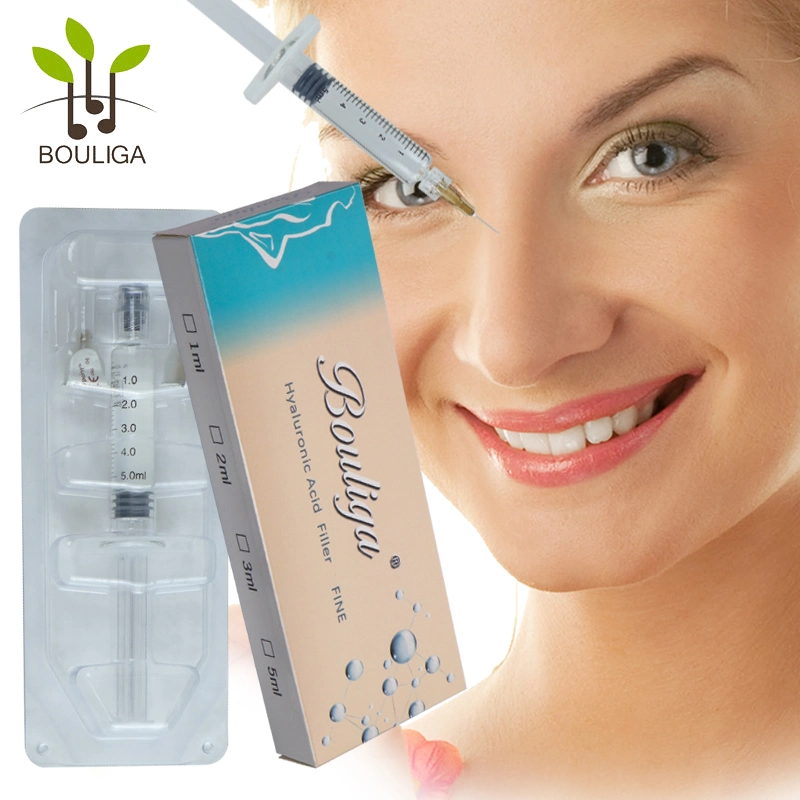 Bouliga Injectable Dermal Facial Filling 5ml Cheek Augmenation Hyaluronic Acid Dermal Filler