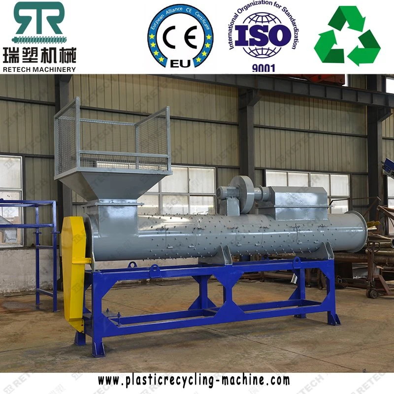 2000kg/Hr Pet HDPE Bottle Mechanical Label Remover Machine with 98% Removing Rate