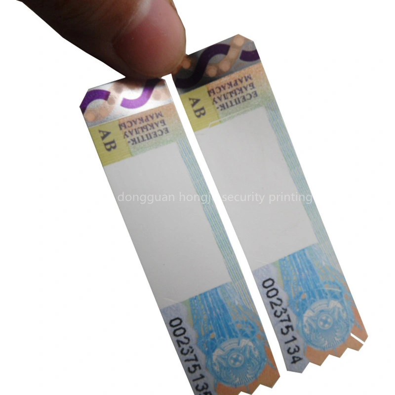 Custom Made UV Hologram Sticker Label Manufacturer