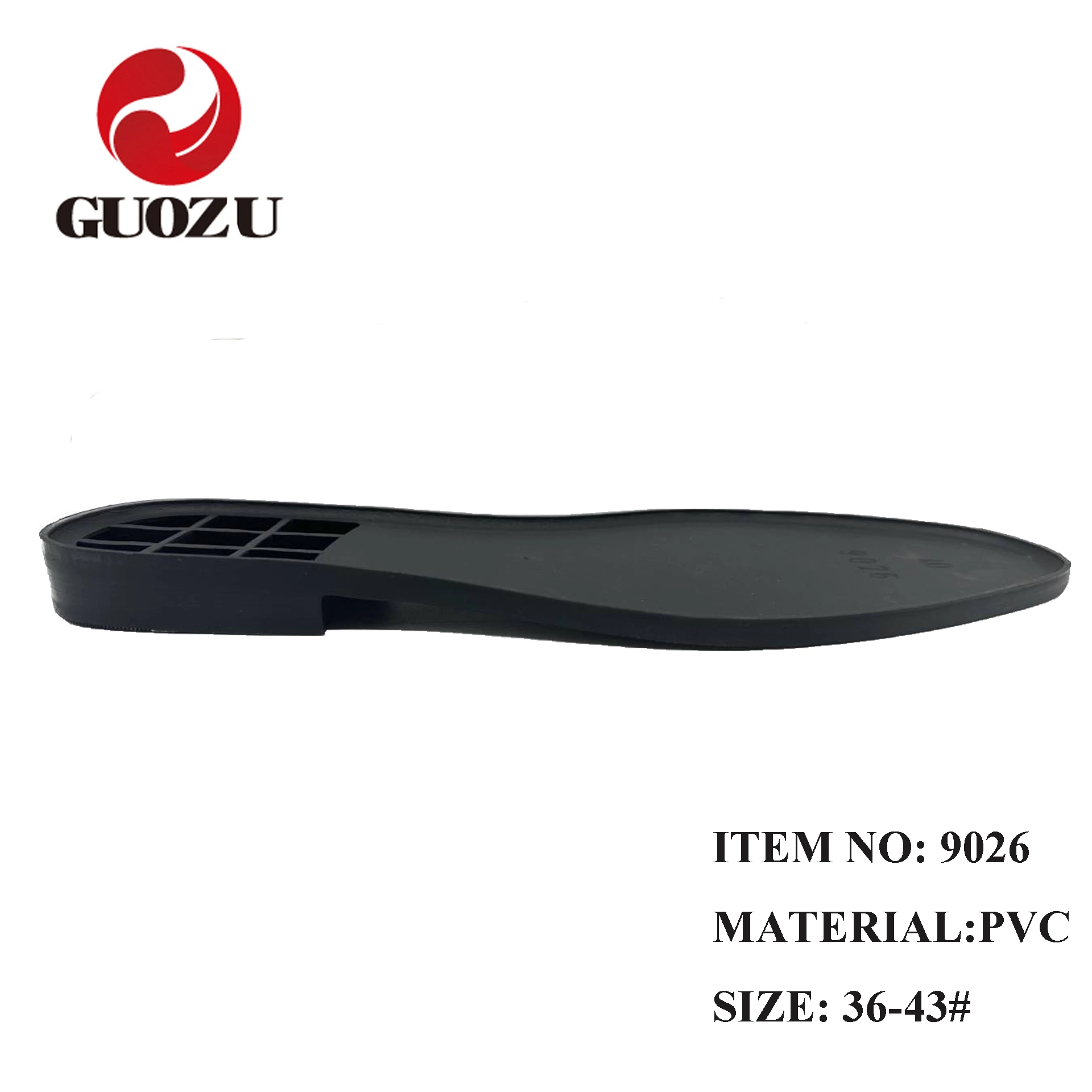 PVC Sole para hombres Vinilo al por mayor PVC Dress Sole Precio barato Hombre Sole