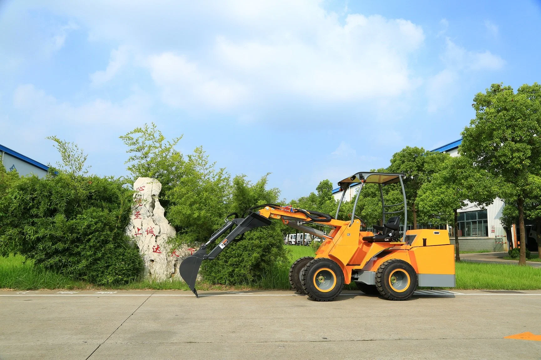 JINMA farm tractors Front loader Mini Small Wheel Loader