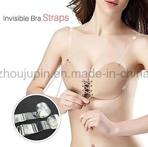 Custom TPU Fashion Invisible Adjustable Transparent Bra Shoulder Strap