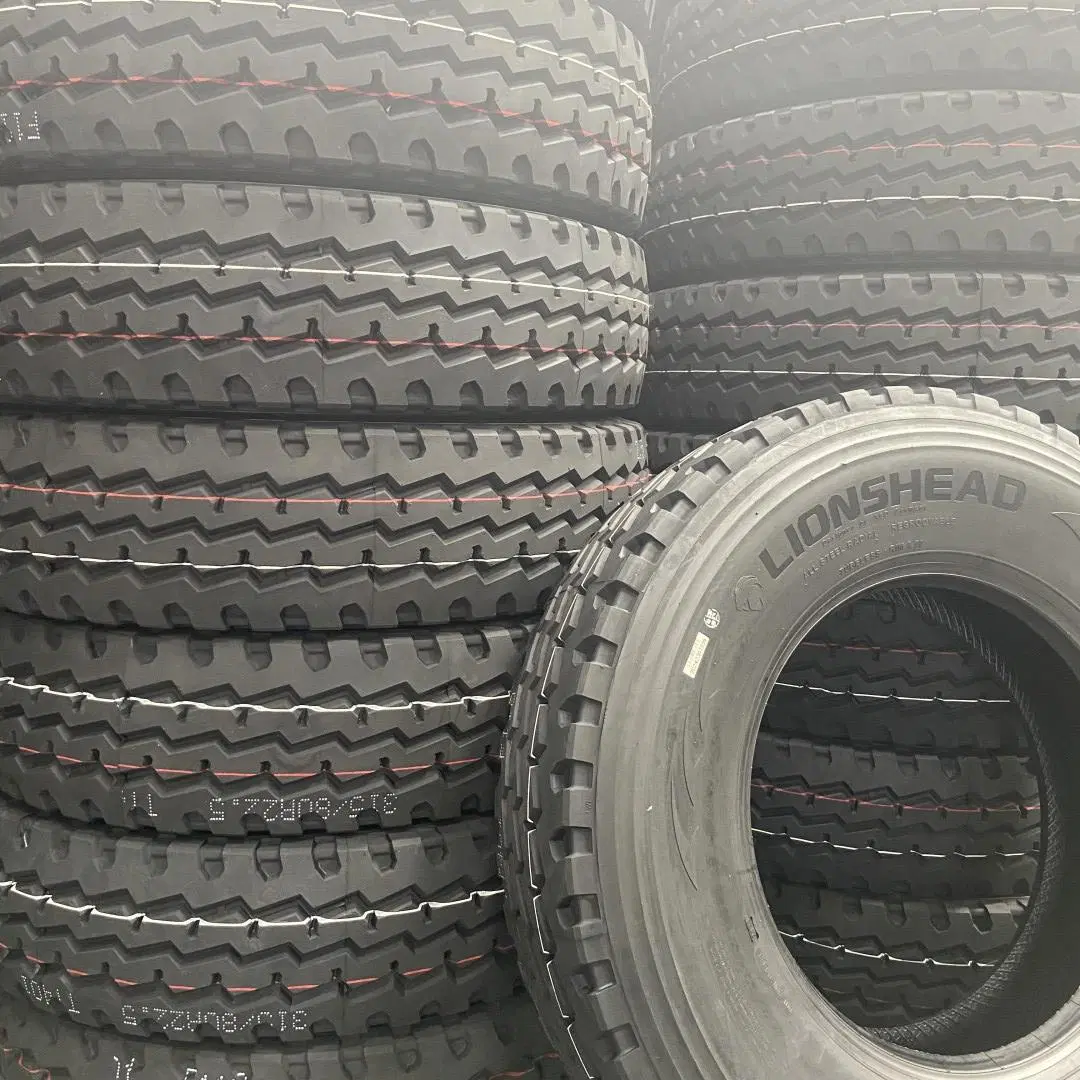 Premium Quality Chinese Lionshead Brand Radial Truck Wheels Truck Tyre 11r22.5 315/80r22.5 China Tire Factory