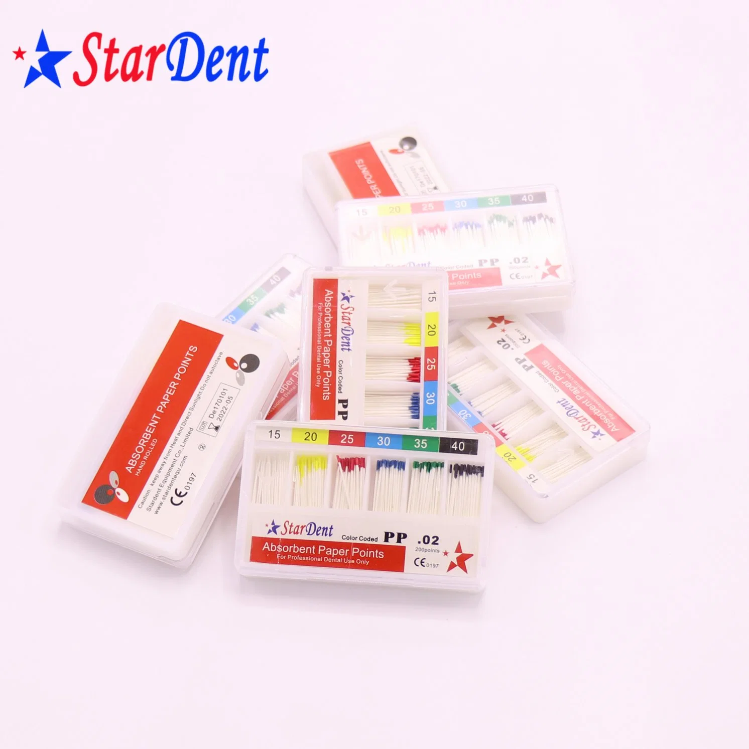 02 Taper Stardent Absorbent Paper Points Dental Material Supply