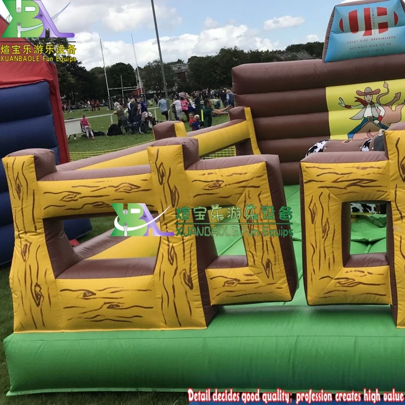 Premium Mechanical Bull Inflatable Amusement Ride Indulatable Родео Булл / Simulator Sport, Bouncy Castle Soft Play Механическая езда Родео