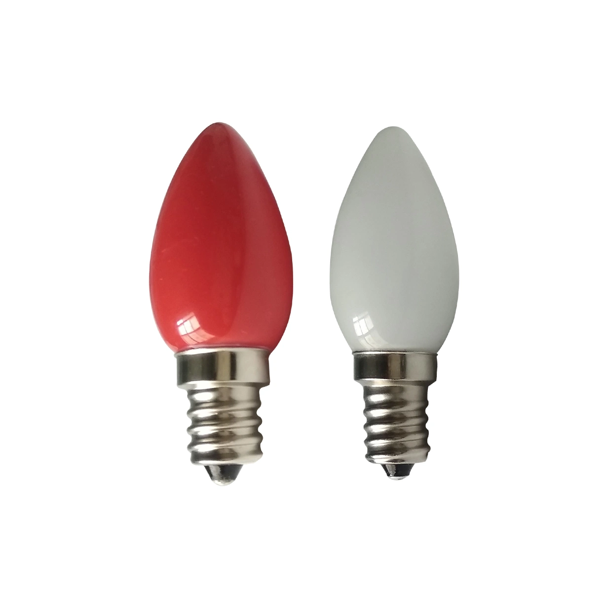 Светодиодный индикатор C7 E14 220 в мини-Стекло индикатор замены ночная лампа рождественские украшения с регулируемой яркостью 0,5 Вт светодиодная лампа накаливания
