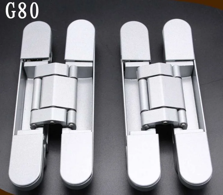 Invisible Door Hinge, Three Dimensional Adjustable Hinge, European H Hinge, Al-G80