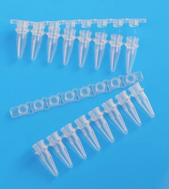 Laboratory Sterile Micro Centrifuge 12 Strips PCR Tube